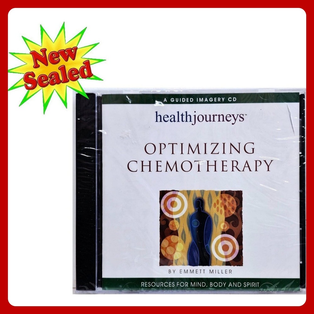 Health Journeys Optimizing Chemotherapy CD Emmett Miller Guided Imagery New Seal